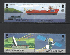 Timbre De Europa Neuf ** Ile De Man N 367 / 370 - 1988