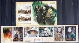 New Zealand 2014, The Hobbit, Two MNH S/S - Ungebraucht