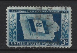 USA 1946  Iowa Statehood Y.T. 494 (0) - Used Stamps