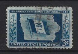 USA 1946  Iowa Statehood Y.T. 494 (0) - Gebraucht