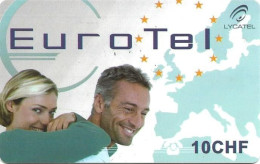 Switzerland: Prepaid Euro Tel - Schweiz