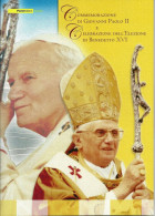 - ITALIA 2005 - FOLDER - Papa GIOVANNI PAOLO II E BENEDETTO XVI - In Vendita Al FACCIALE - Pochettes