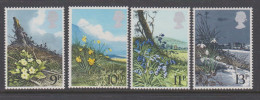 Grande -Bretagne 1979 884-87 ** Fleurs Sauvages Primevère Jonquille Jacinthe Des Bois Perce-neige - Nuovi