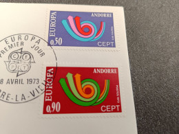 Premier Jour 1973 Europa - FDC