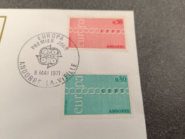 Premier Jour 1971 Europa - FDC