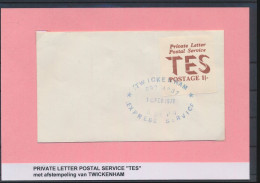 REINO UNIDO 1971 POSTAL STRIKE HUELGA POSTAL TWICKENHAM EXPRESS SERVICE - Lettres & Documents