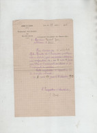 Inspection Académique Hautes Alpes Vasserrot Instituteur Abriès 1913 Inspecteur Décis - Diploma's En Schoolrapporten