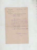 Inspection Académique Hautes Alpes Vasserrot Instituteur Abriès 1913 Inspecteur Décis - Diplome Und Schulzeugnisse