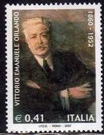 ITALIA REPUBBLICA ITALY REPUBLIC 2002 VITTORIO EMANUELE ORLANDO € 0,41 MNH - 2001-10: Mint/hinged