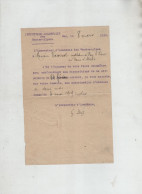 Académie Hautes Alpes Vasserot Instituteur Puy Saint Pierre Roux D'Abriès Inspecteur Décis Gap 1919 - Diploma & School Reports