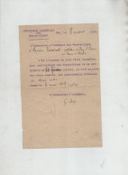 Académie Hautes Alpes Vasserot Instituteur Puy Saint Pierre Roux D'Abriès Inspecteur Décis Gap 1919 - Diplomas Y Calificaciones Escolares