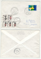 France // Lettre  Taxée Pour Jougne Au Départ De La Suisse - 1960-.... Covers & Documents