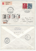 France // Lettre  Taxée Pour Jougne Au Départ De La Suisse - 1960-.... Covers & Documents