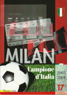 - ITALIA 2004 - FOLDER - MILAN - In Vendita Al FACCIALE - Calcio - - Geschenkheftchen