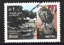 NEPAL. N°418 Oblitéré De 1984. Temple Hindou. - Hindouisme