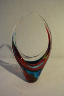C51 Magnifique Vase En Verre Ou Cristal Art Nouveau Art Déco Vintage - Jarrones