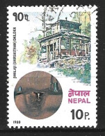 NEPAL. N°371 Oblitéré De 1980. Temple Hindou. - Hinduismus