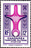 Ghadamès Poste N** Yv:5 Mi:5 Croix D'Agadem - Neufs