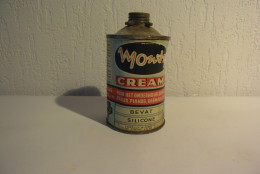 C51 Ancienne Boite En Métal Industrie MONTY CREAM Box Metal - Boxes