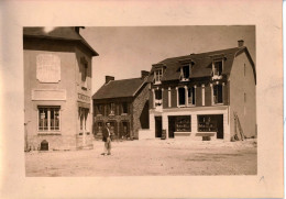 Photo De St Martin De Bréhal, Département De La Manche Années 1920 Format 13/18 - Places