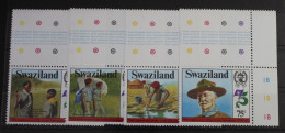 Swasiland 415-418 Postfrisch Pfadfinder #WP002 - Swaziland (1968-...)