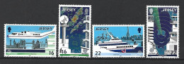 Timbre De Europa Neuf ** Jersey N 429 / 432 - 1988