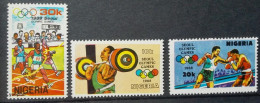 Nigeria 1988, Summer Olympic Games In Seoul, MNH Stamps Set - Nigeria (1961-...)