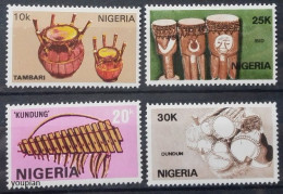 Nigeria 1989, Musical Instruments, MNH Stamps Set - Nigeria (1961-...)