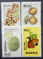 Nigeria 2001, Fruits, MNH Stamps Set - Nigeria (1961-...)