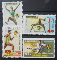 Nigeria 2003, 8th All African Games, MNH Stamps Set - Nigeria (1961-...)