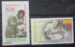 Nigeria 2003, Education For All, MNH Stamps Set - Nigeria (1961-...)