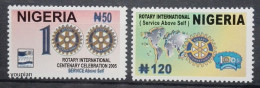 Nigeria 2005, Rotary International Centenary, MNH Stamps Set - Nigeria (1961-...)