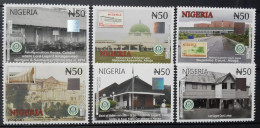 Nigeria 2014, Some Of The Administrative And Political Landmarks, MNH Unusual Stamps Set - Nigeria (1961-...)