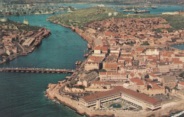 Curacao - Airview Of Willemsted Old Postcard - Curaçao