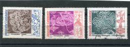 NOUVELLE CALEDONIE  N°  955 A 957  (Y&T)  (Oblitéré) - Used Stamps