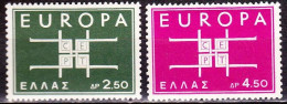 GREECE 1963 Europe CEPT Set MNH Vl. 886 / 887 - Ongebruikt