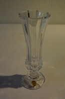 C51 Vase Soliflore En Cristal D'Arques France Art Déco - Vasen