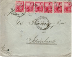 ARGENTINA 1902  LETTER SENT FROM BUENOS AIRES TO SCHOENHEIDE - Storia Postale