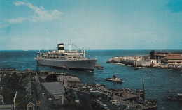 Curacao - Pontoon Bridge Old Postcard - Curaçao