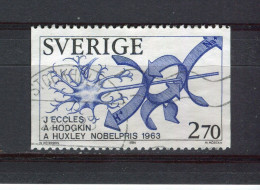 SUEDE - Y&T N° 1294° - Prix Nobel - John Eccles - Used Stamps