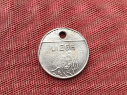 BELGIQUE Jeton Pour Chien De LIÈGE - Monedas / De Necesidad