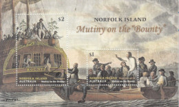 Norfolk Island 2019, Mutiny On The Bounty, MNH S/S - Ile Norfolk