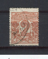 SAINT-MARIN - Y&T N° 68° - Chiffre - Used Stamps