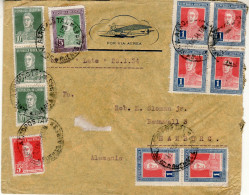 ARGENTINA 1934 AIRMAIL LETTER SENT FROM BUENOS AIRES TO HAMBURG - Briefe U. Dokumente