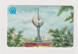 QATAR - Shell Monument Magnetic Phonecard - Qatar