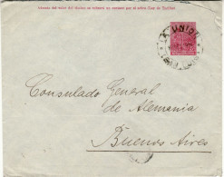 ARGENTINA 1914 LETTER SENT TO BUENOS AIRES - Brieven En Documenten