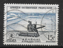 A. O  F.   N°    58 " SÉNÉGAL  FIDES " - Usados