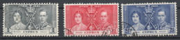 Chypre YT 131-133 Oblitéré - Cyprus (...-1960)