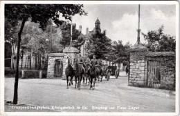 Truppenübungsplatz Königsbrück In Sachsen , Eingang Ins Neue Lager (Feldpost, Stempel: Dreseden 9.9.39) - Koenigsbrueck