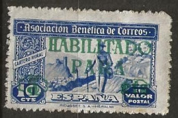 Timbres Espagne Vignette 5 / 10 Cts Asociacion Benefica De Correos - Neuf * - Dienst